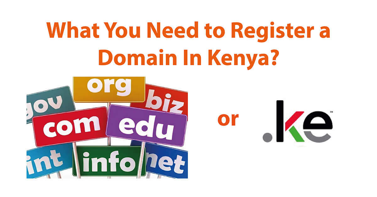 Requirements to register a domain