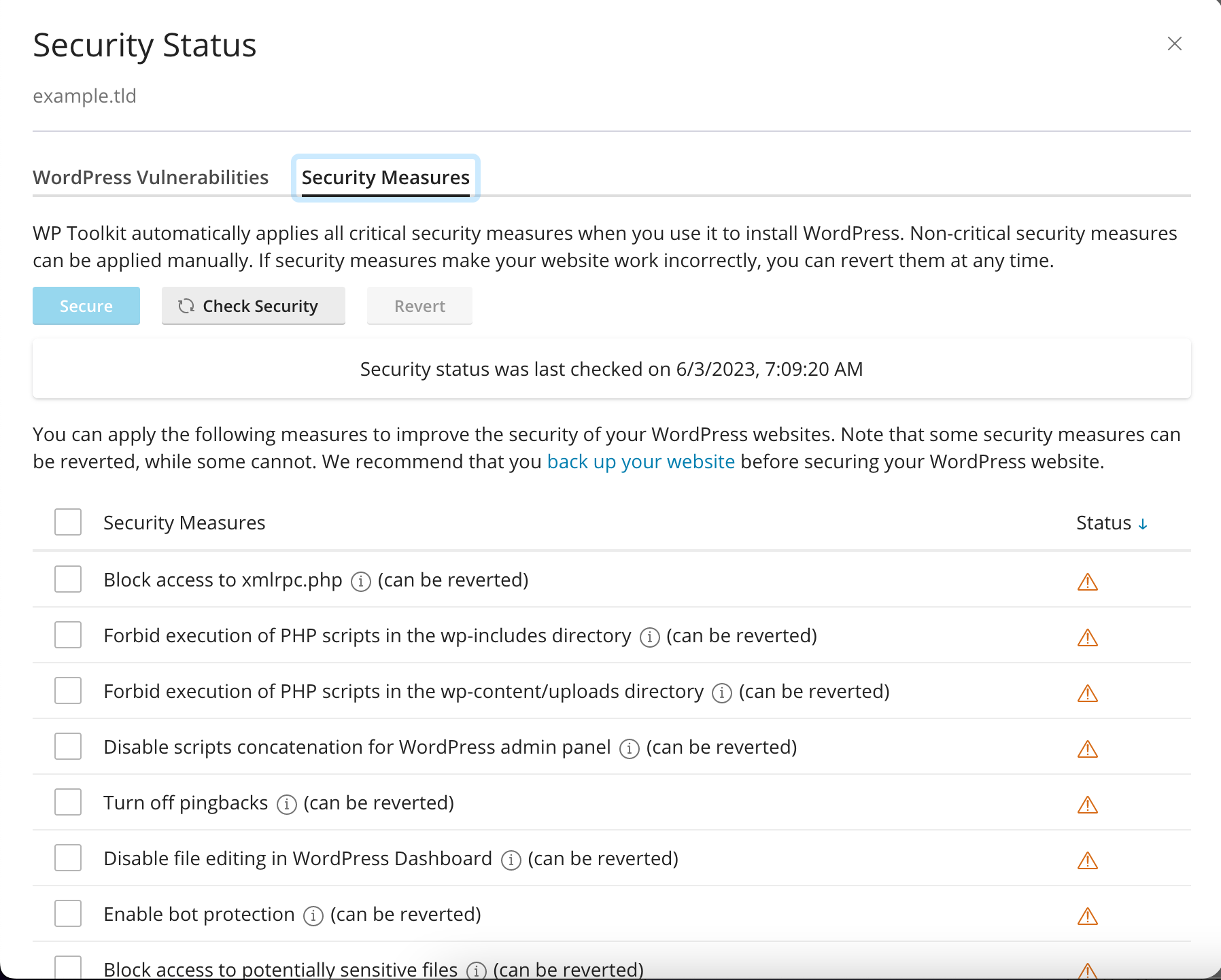 Best way to secure Wordpress