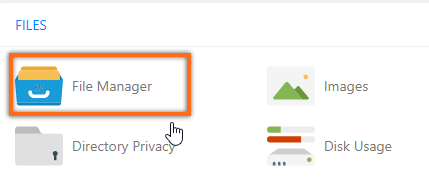 cPanel - File Manager