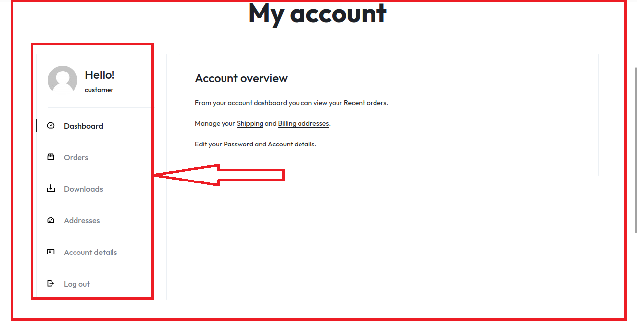 Access all Account Details