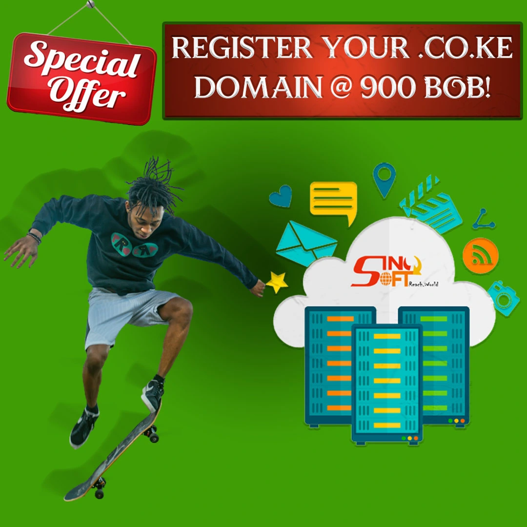 Special .co.ke Domain Offer