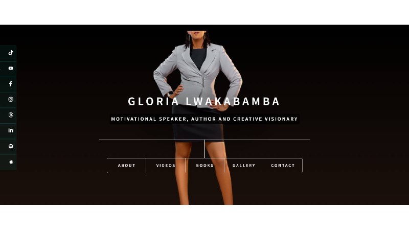 Launching Gloria Lwakabamba’s Personal Blog and Connecting Readers to Her Amazon Books